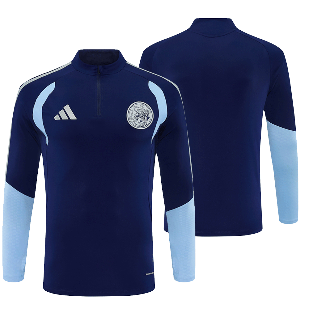 2026 27 Ajax Royal Blue Football Tracksuit for Adults and Kids