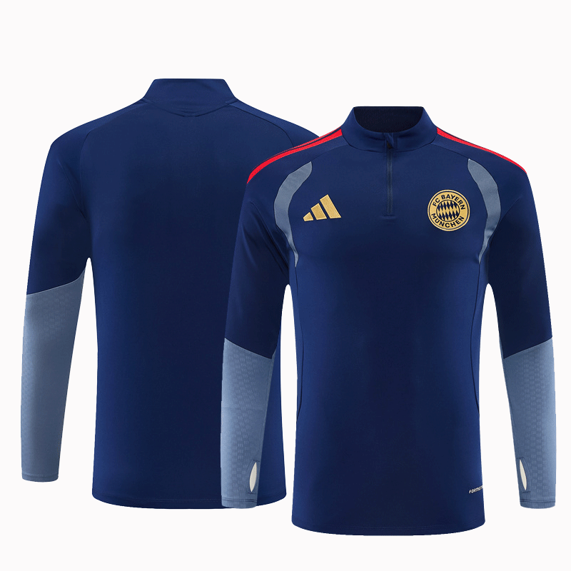 2026 27 Bayern Royal Blue Football Tracksuit for Adults and Kids
