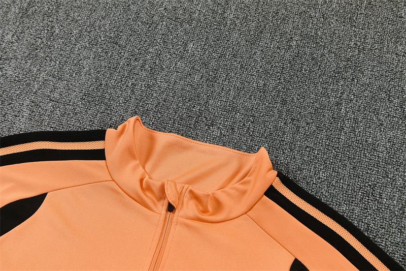 2026 27 Arsenal Orange Tracksuit set adults and kids