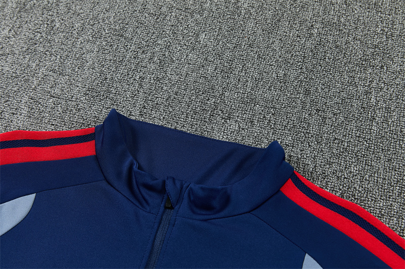 2026 27 Bayern Munich Royal Blue Football Tracksuit for Adults and Kids