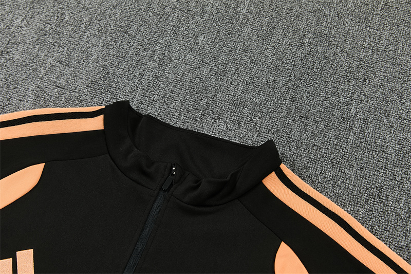 2026 27 Arsenal Black Tracksuit set adults and kids
