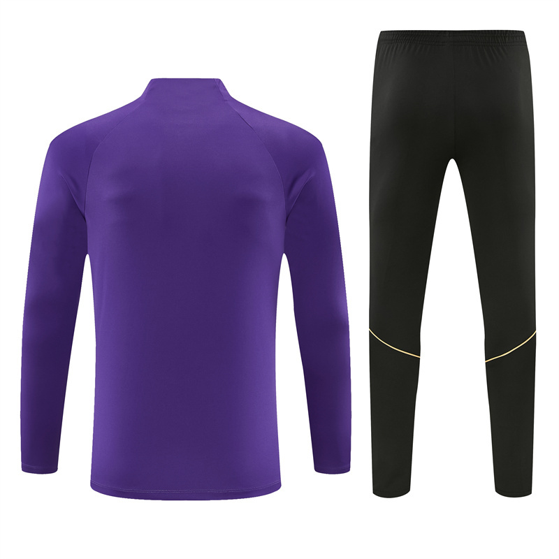 2026 27 Barcelona Purple training suit set adults and kids