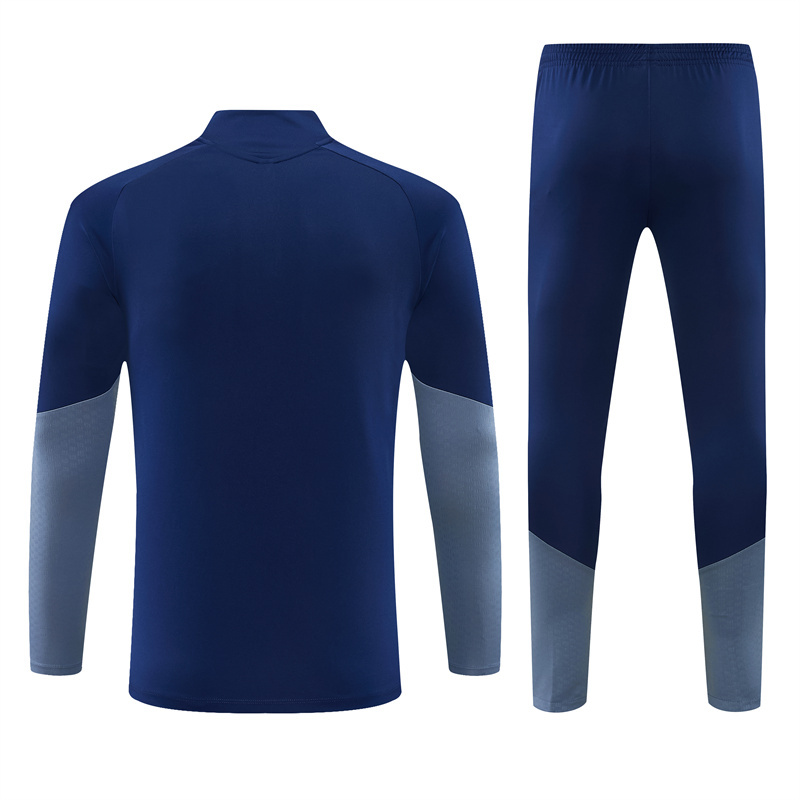 2026 27 Bayern Royal Blue Football Tracksuit for Adults and Kids