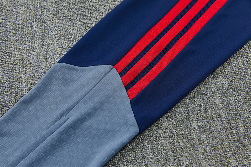 2026 27 Bayern Royal Blue Football Tracksuit for Adults and Kids