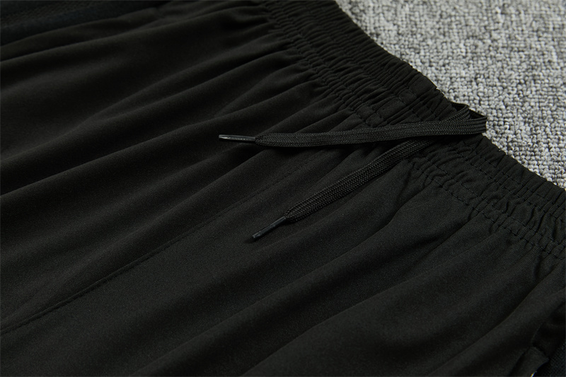 2026 27 Arsenal Black Tracksuit set adults and kids（All black version）