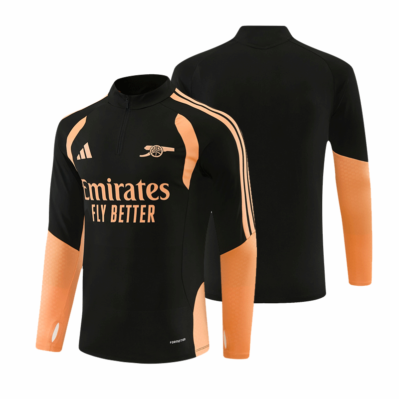 2026 27 Arsenal Black Tracksuit set adults and kids