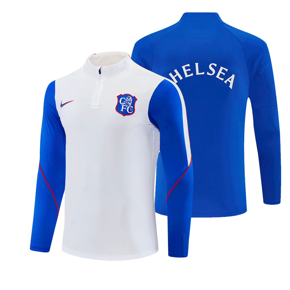 2026 27 Chelsea White Tracksuit set adults and kids