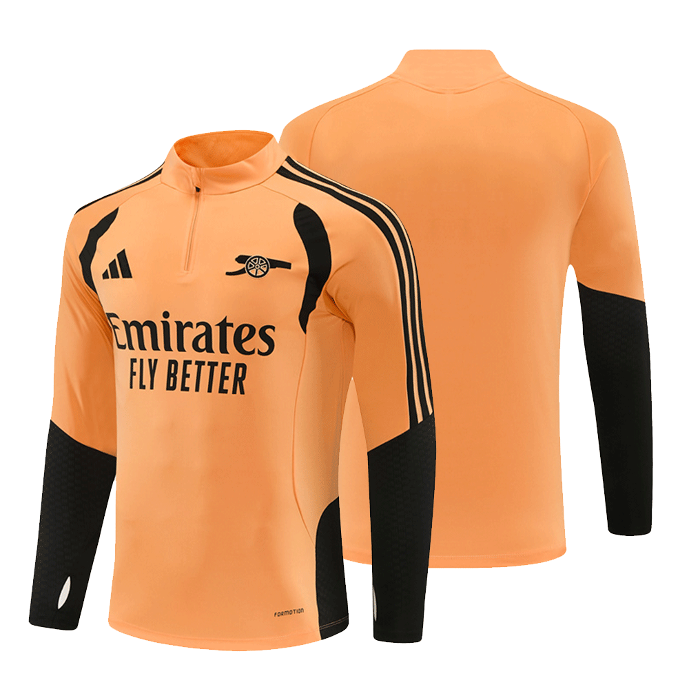 2026 27 Arsenal Orange Tracksuit set adults and kids
