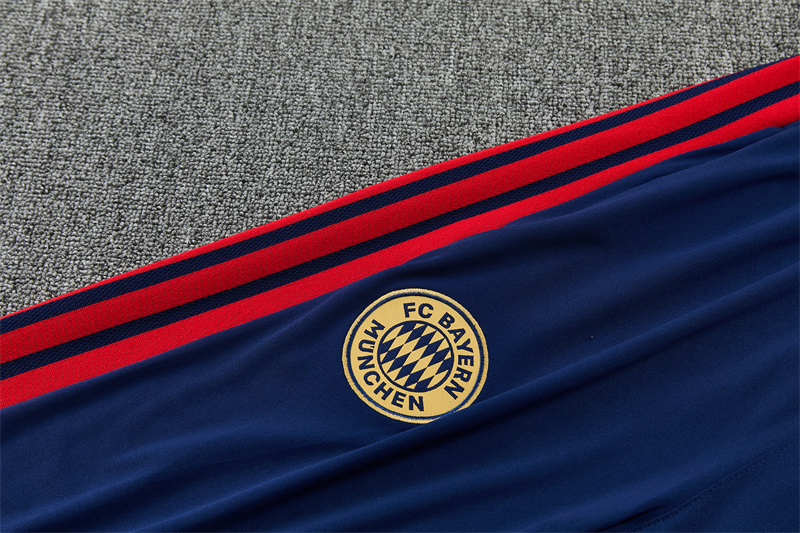 2026 27 Bayern Munich Royal Blue Football Tracksuit for Adults and Kids