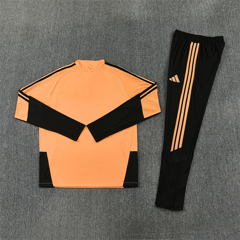 2026 27 Arsenal Orange Tracksuit set adults and kids