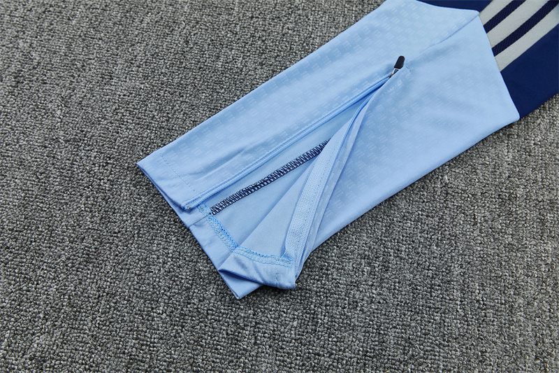 2026 27 Ajax Light Blue Football Tracksuit for Adults and Kids