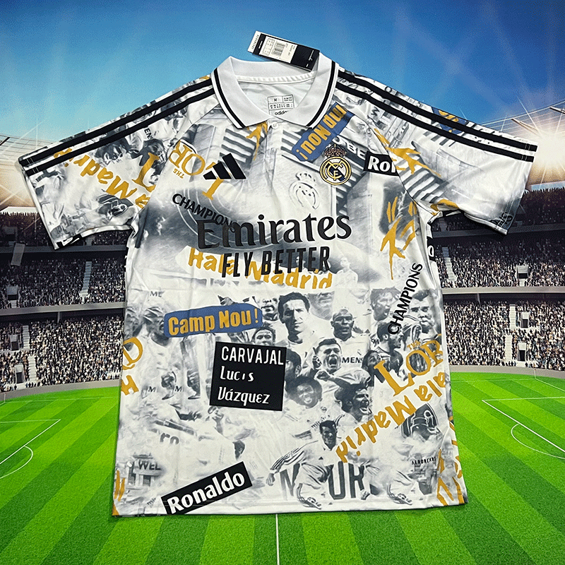 Real Madrid short sleeve Training Shirt【1】