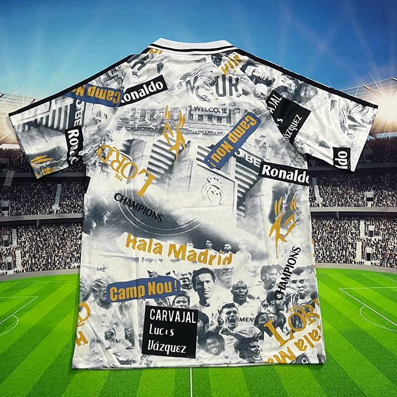Real Madrid short sleeve Training Shirt【1】