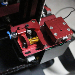 CR10 red extruder