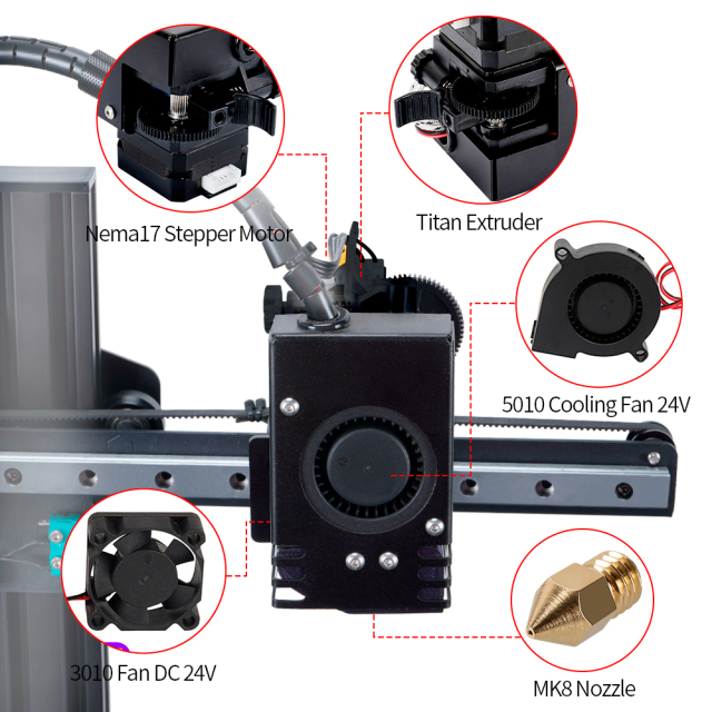 Titan Extruder Kit