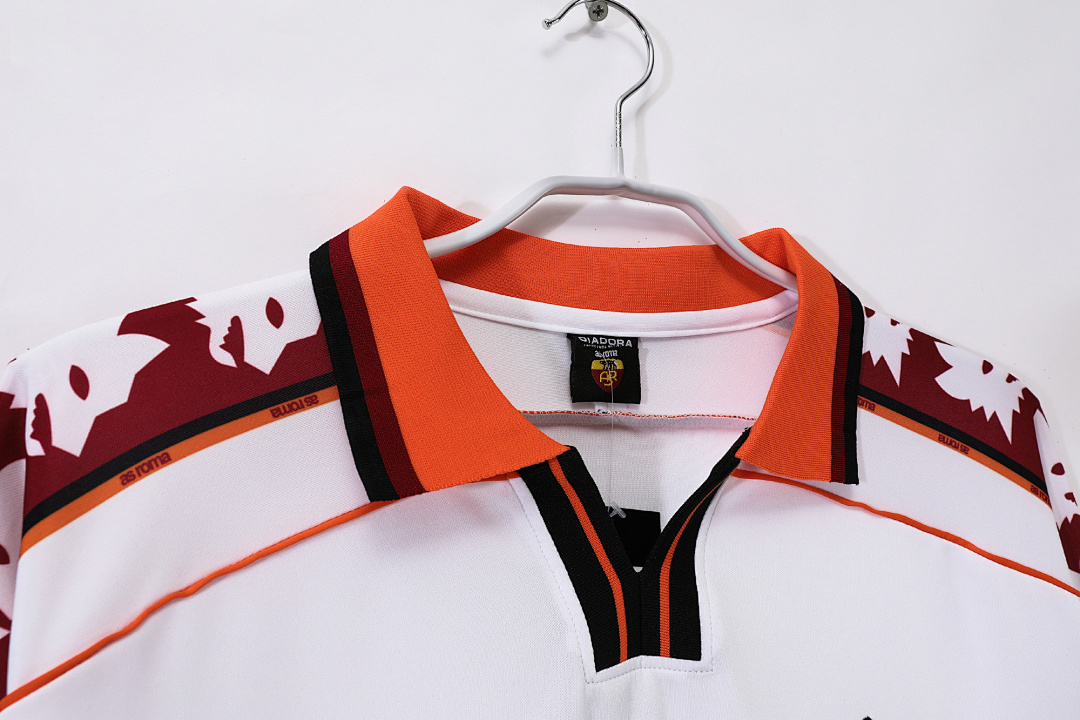1998/99 season AS Rome away long sleeves retro