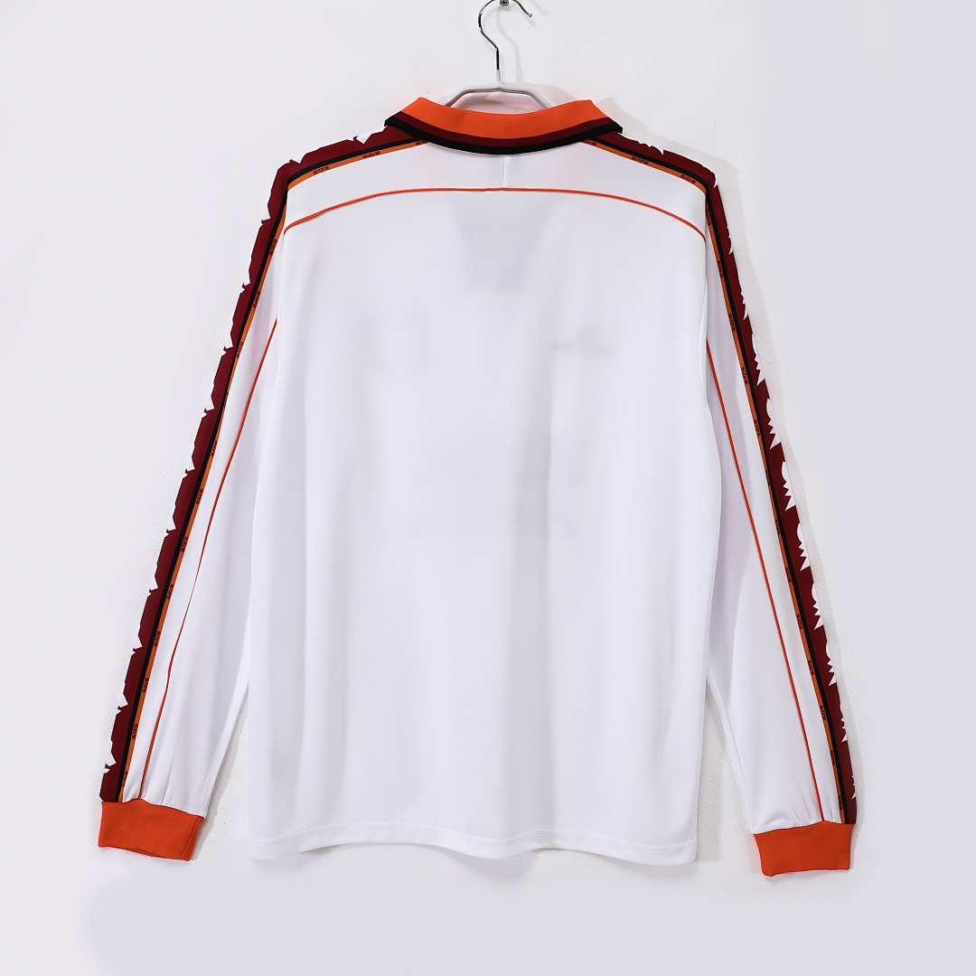 1998/99 season AS Rome away long sleeves retro