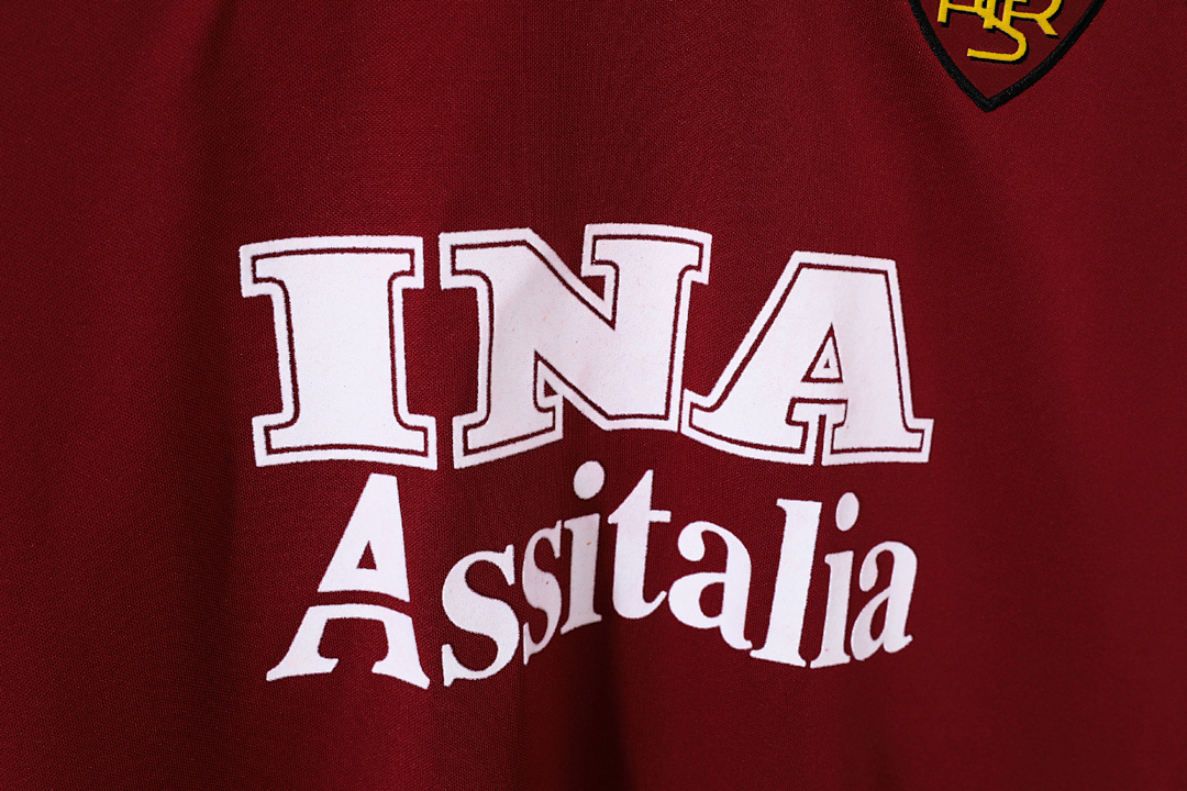 1998/99 season AS Rome home long sleeves retro