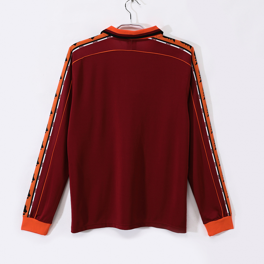 1998/99 season AS Rome home long sleeves retro