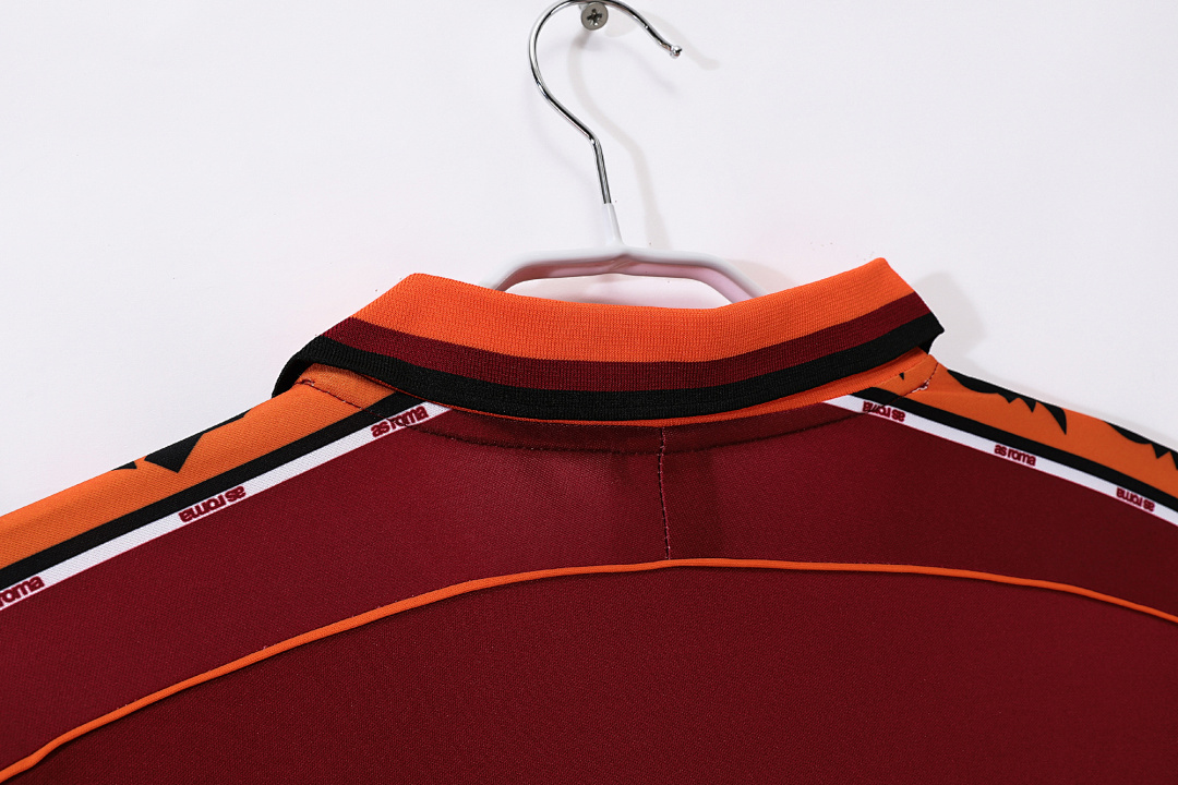 1998/99 season AS Rome home long sleeves retro