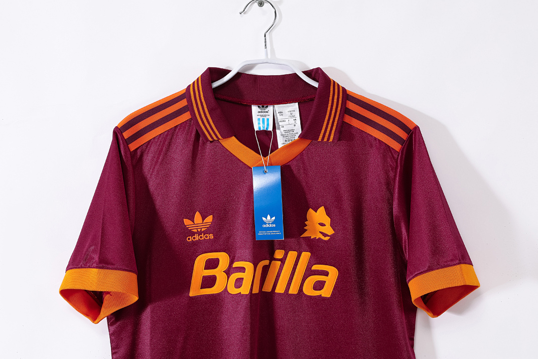 1992/94 season AS Rome home Retro