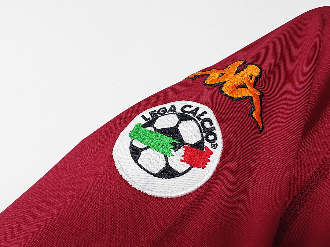 2001/02 season AS Rome home long sleeves retro