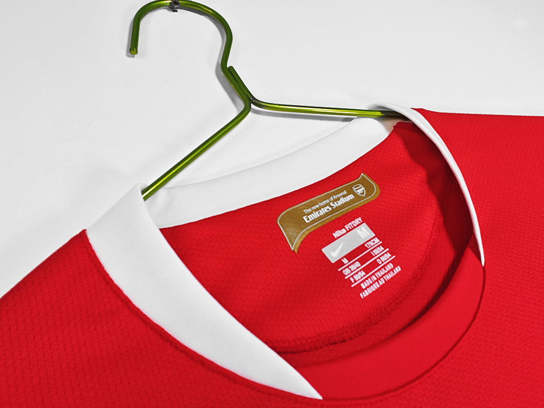 2006/07 season Arsenal home long sleeves retro