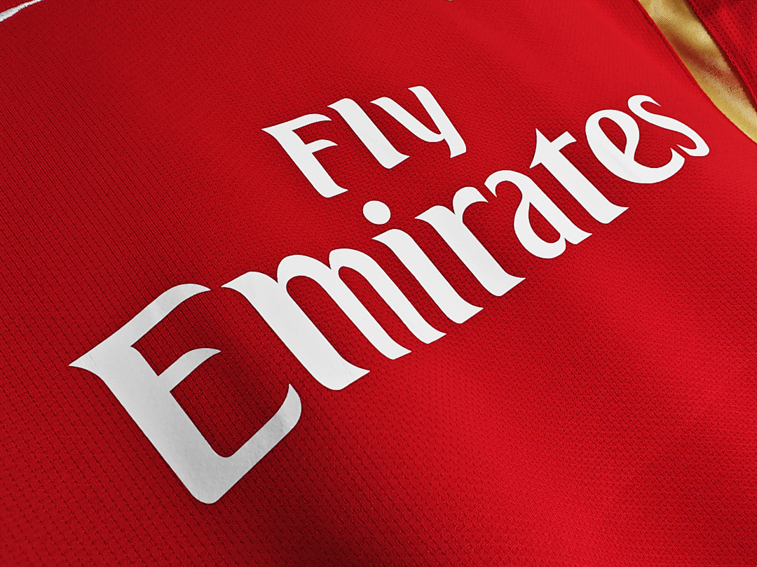 2006/07 season Arsenal home long sleeves retro