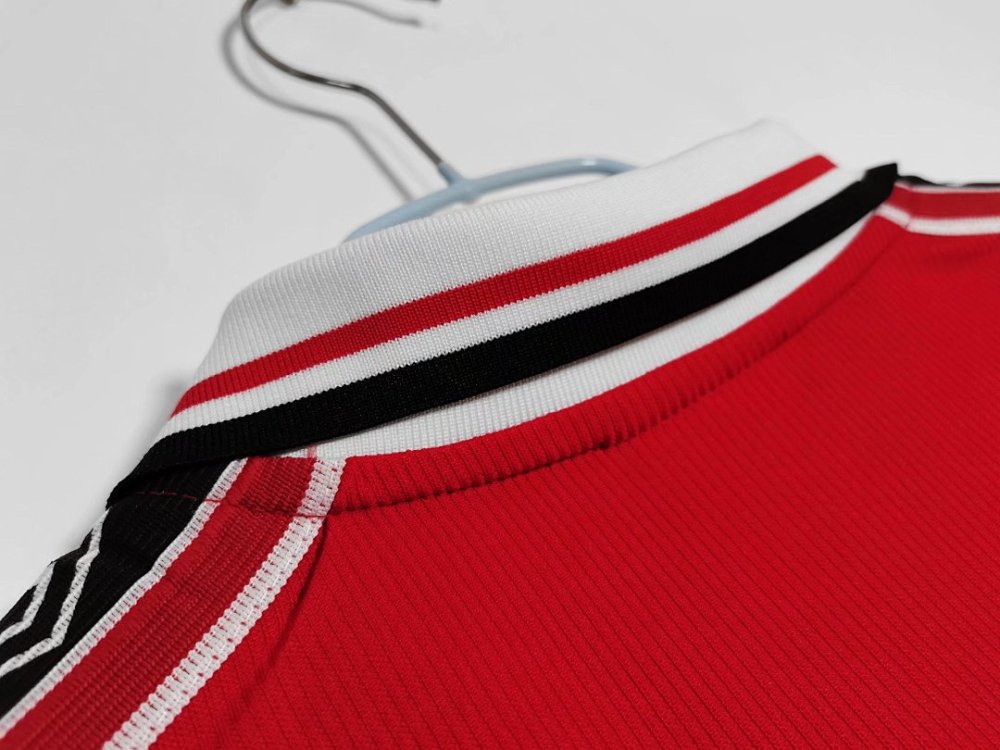 1998/99 season Manchester United home retro long sleeves