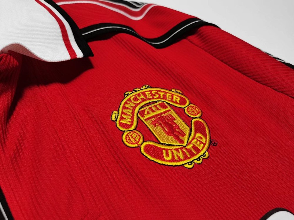 1998/99 season Manchester United home retro long sleeves