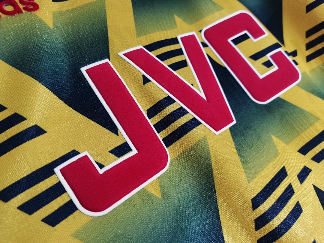 1991/93 season Arsenal away long sleeves retro