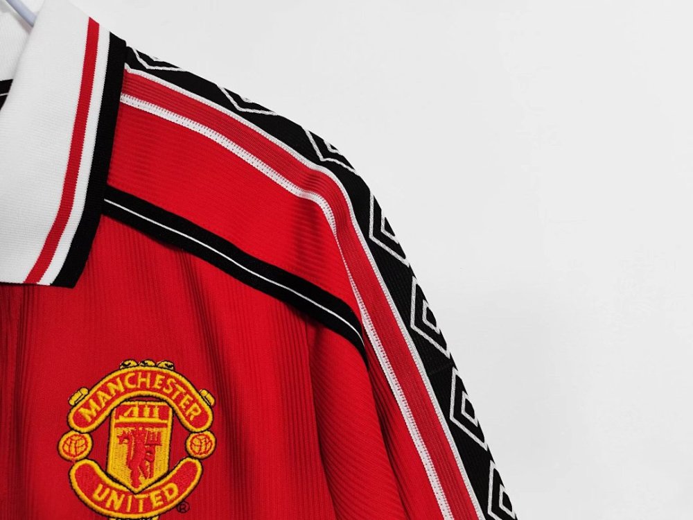 1998/99 season Manchester United home retro long sleeves