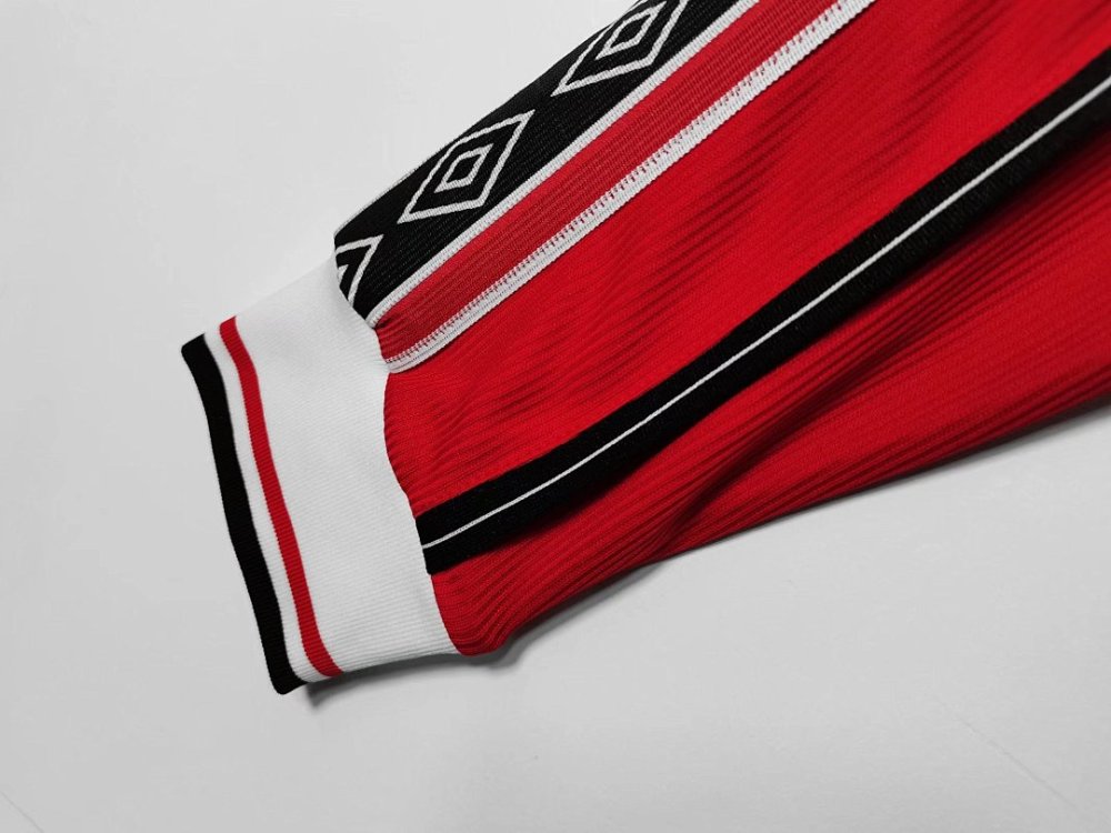 1998/99 season Manchester United home retro long sleeves