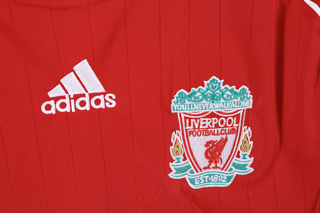 2006/07 season Liverpool home retro long sleeves