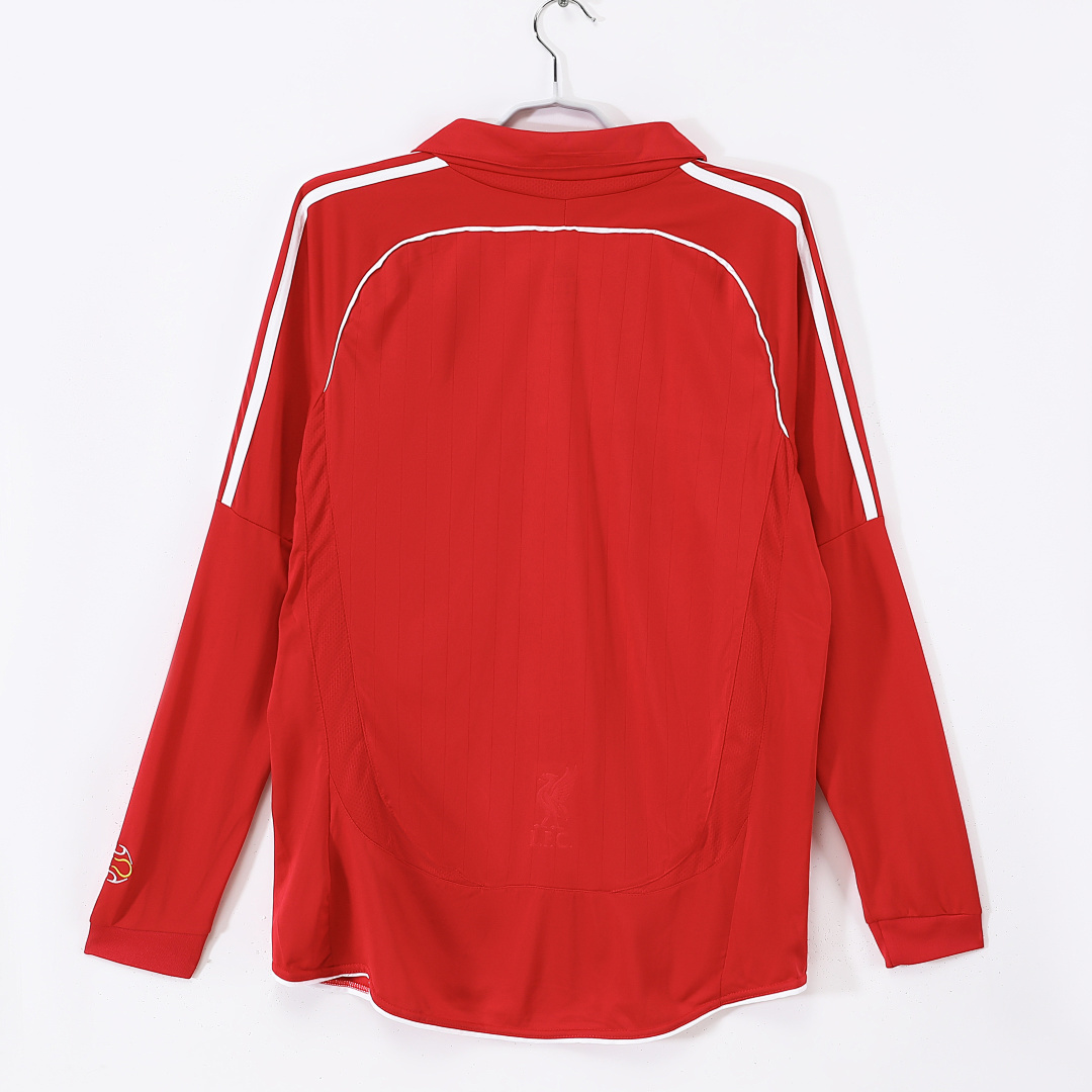 2006/07 season Liverpool home retro long sleeves