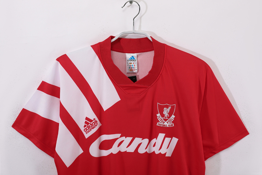 1991/92 season Liverpool home retro