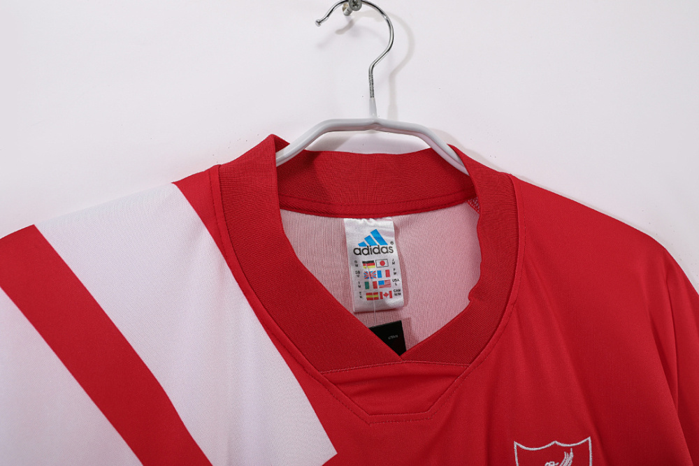1991/92 season Liverpool home retro