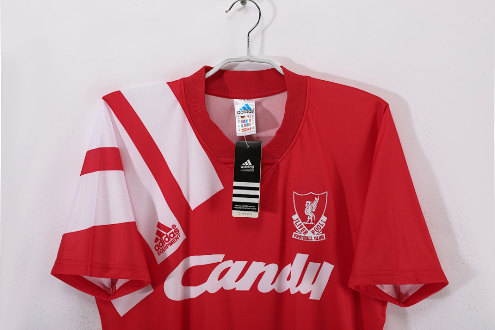 1991/92 season Liverpool home retro