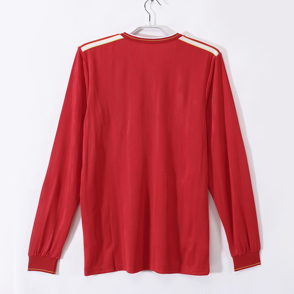 1986/87 season Liverpool home retro long sleeves