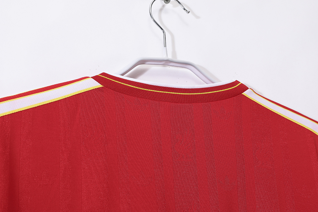 1986/87 season Liverpool home retro long sleeves