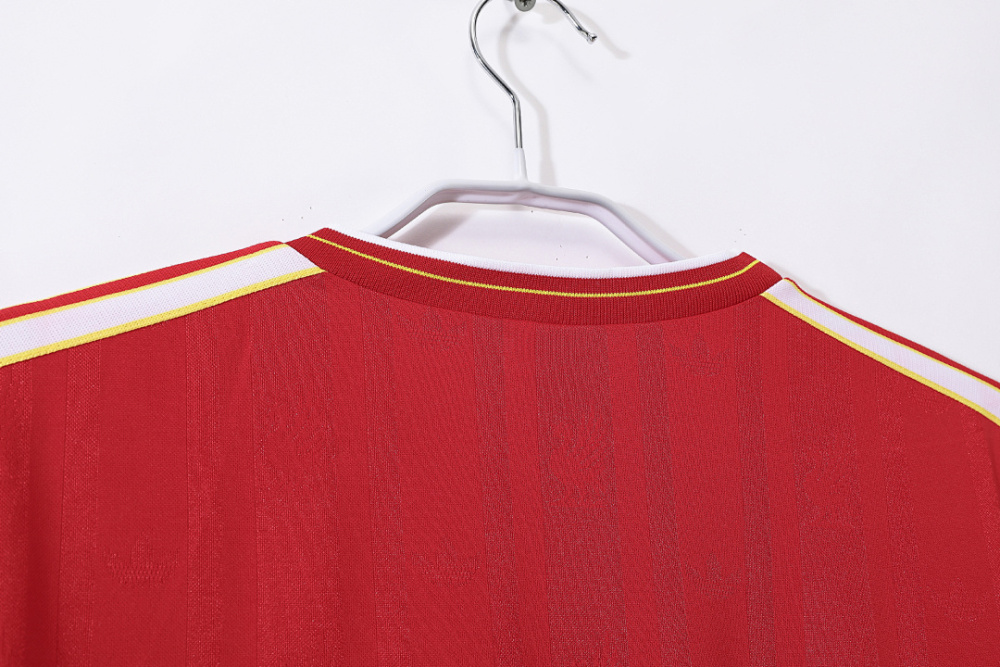 1986/87 season Liverpool home retro long sleeves