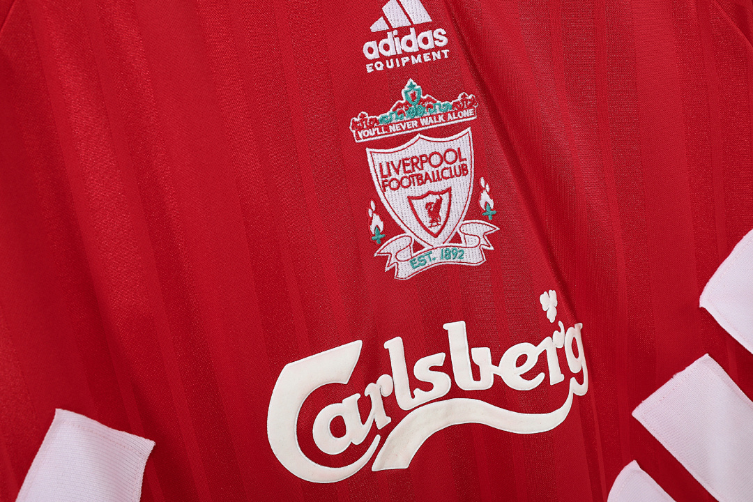1993/95 season Liverpool home retro long sleeves