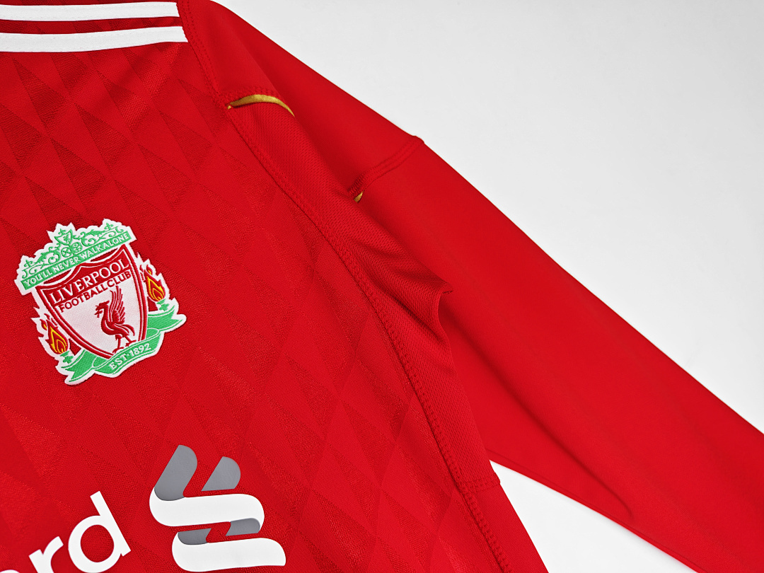 2010/11 season Liverpool home retro long sleeves