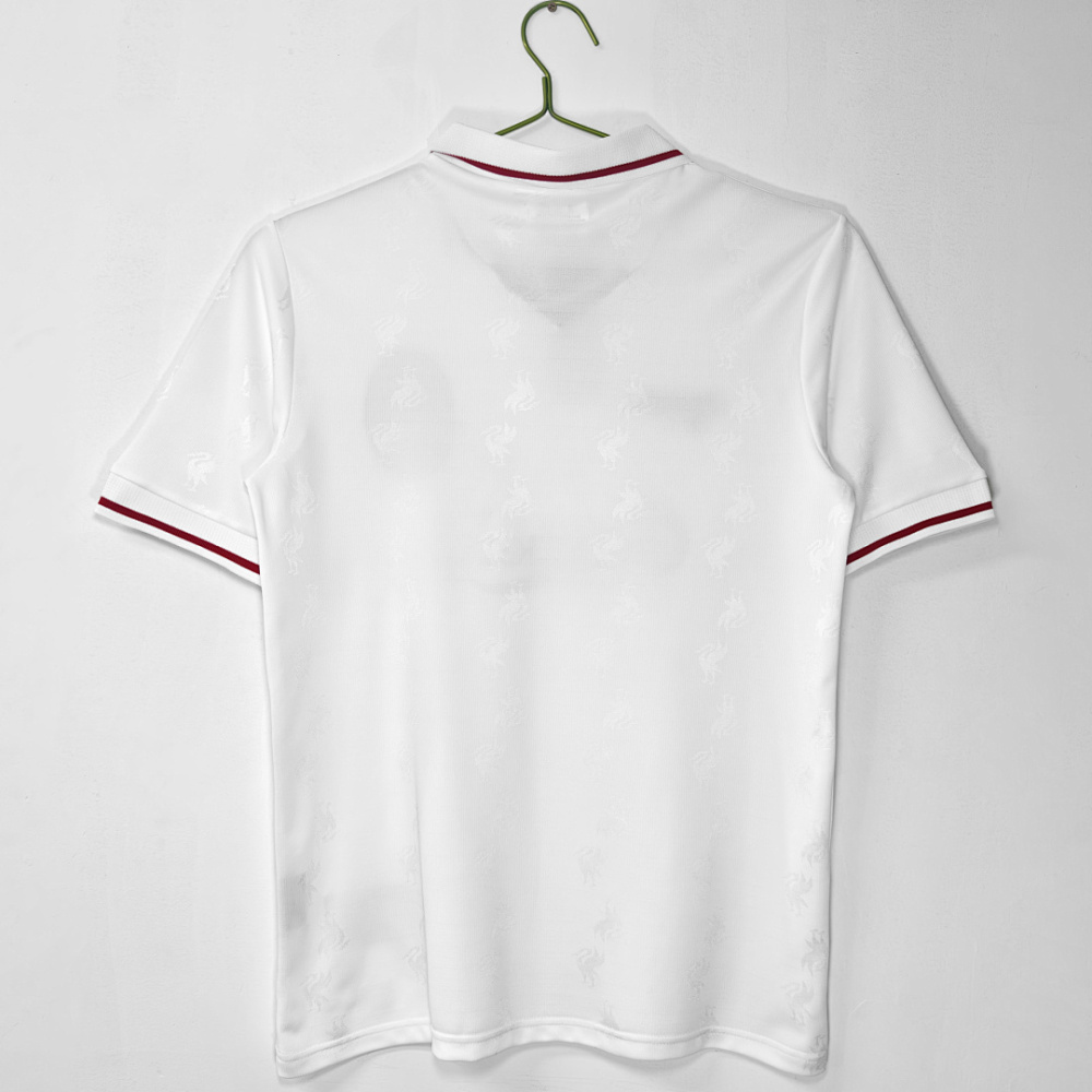 1996/97 season Liverpool white retro