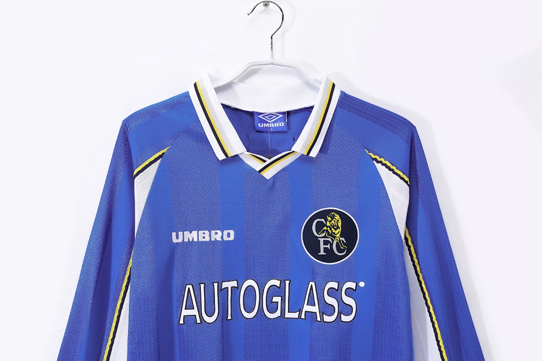 1997/99 season Chelsea home retro long sleeves