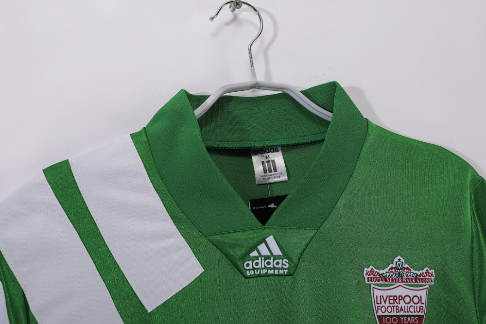 1992/93 season Liverpool away retro