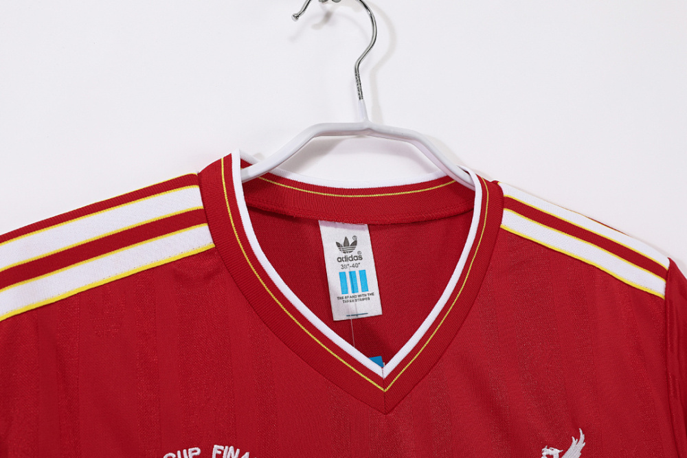 1986/87 season Liverpool home retro