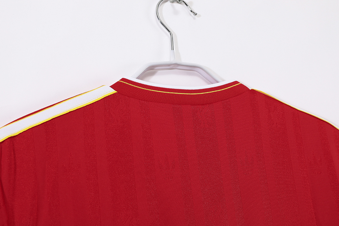 1986/87 season Liverpool home retro