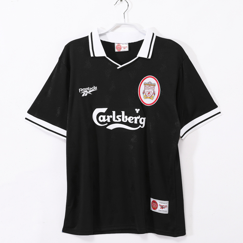 1976/77 season Liverpool black retro