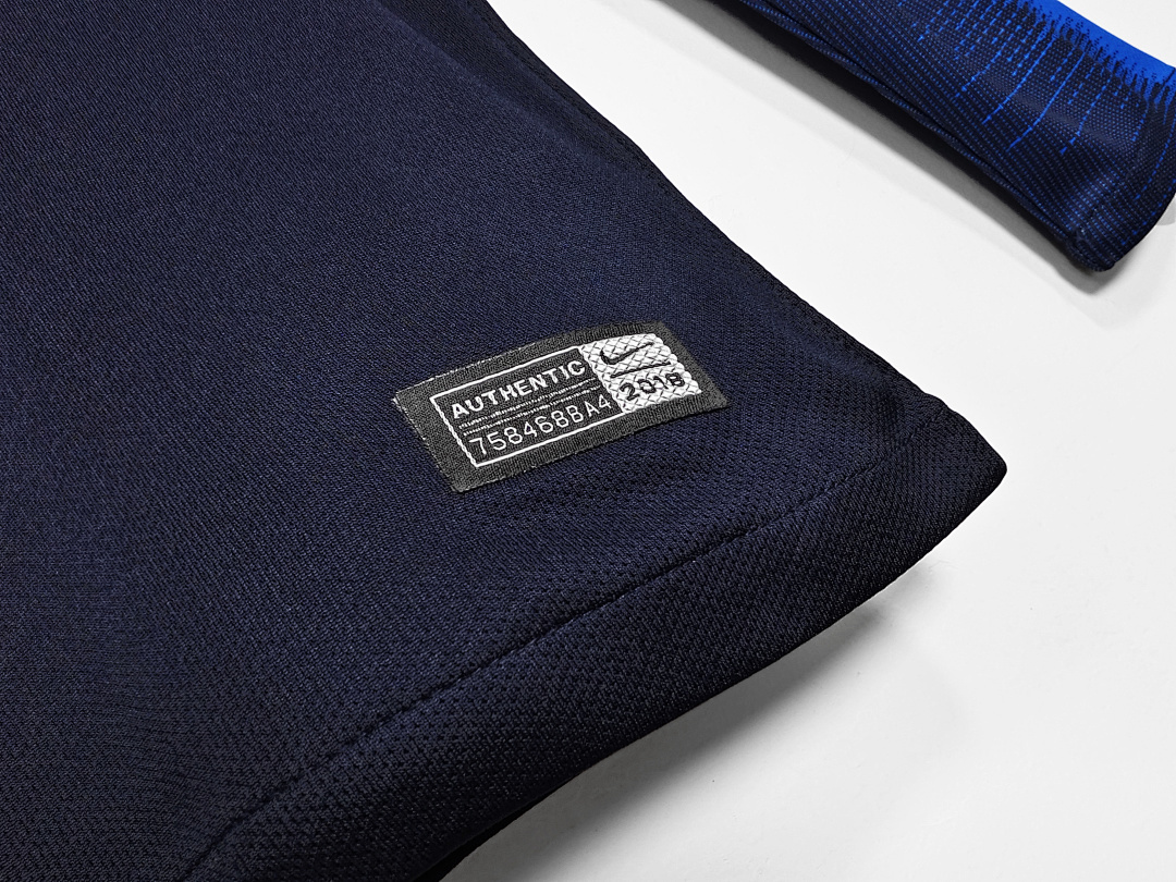 2018 season the France home retro long sleeves